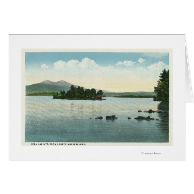 Lake View of the Belknap Mountains (Front Horizontal)
