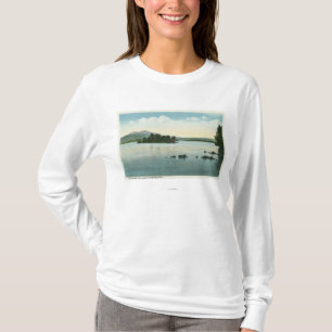 Lake View of the Belknap Mountains T-Shirt