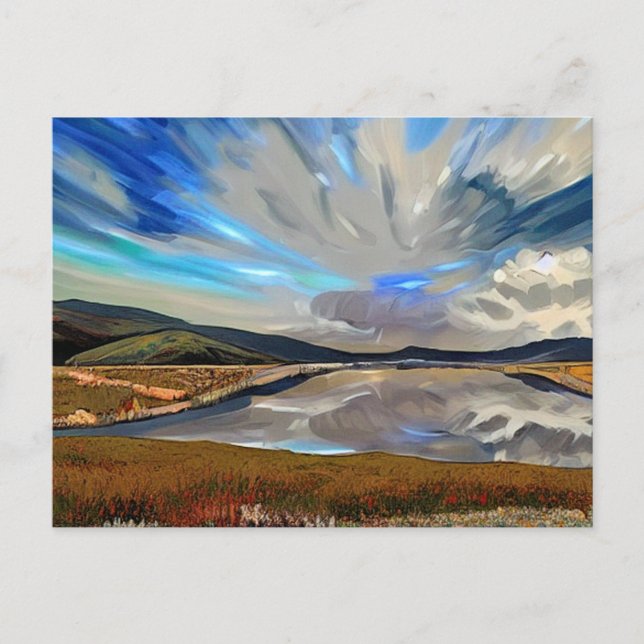 LAKE VIEW POSTCARD (Front)