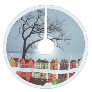 Lake Village Reflection Brushed Polyester Tree Ski Skirt