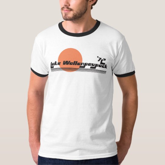 Lake Wallenpaupack Retro Ringer T-Shirt
