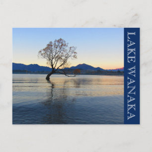 lake wanaka blues postcard