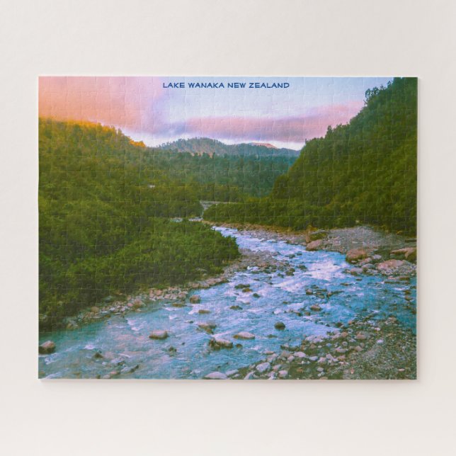 Lake Wanaka New Zealand Jigsaw Puzzle (Horizontal)
