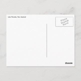 Lake Wanaka, New Zealand Postcard