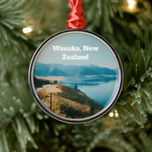 Lake Wanaka, South Island, New Zealand Metal Ornament