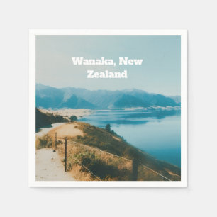 Lake Wanaka, South Island, New Zealand Napkin