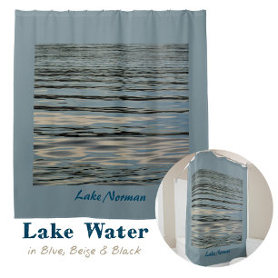 Lake Water Blue Beige Black