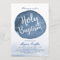 Lake Water Stain | Custom Holy Baptism