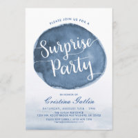 Lake Water Stain | Custom | Surprise Bday Party