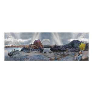 Lake Watson Mindscape - Prescott, Arizona Dells Photo Print