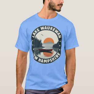 Lake Waukewan New Hampshire Sunset T-Shirt