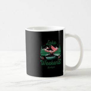 Lake Weekend Vacation Trip Madison Wisconsin  Coffee Mug