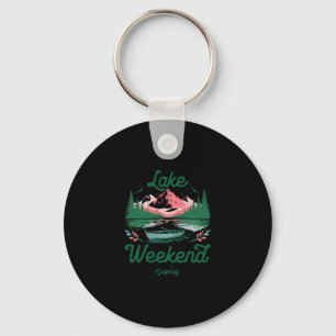 Lake Weekend Vacation Trip Naples Florida Keychain