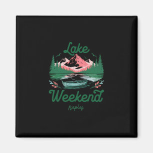 Lake Weekend Vacation Trip Naples Florida  Magnet