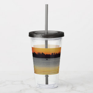 Lake Wendouree Calm Before Nightfall Acrylic Tumbler