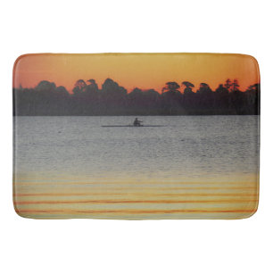 Lake Wendouree Calm Before Nightfall Bath Mat