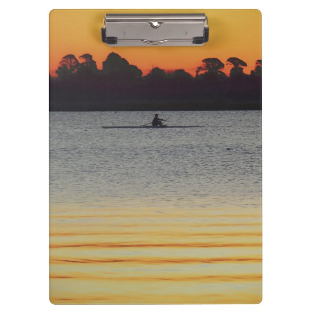 Lake Wendouree Calm Before Nightfall Clipboard (Front)