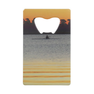 Lake Wendouree Calm Before Nightfall Credit Card Bottle Opener