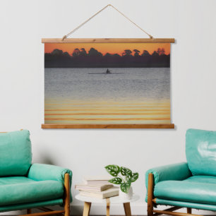 Lake Wendouree Calm Before Nightfall Hanging Tapestry