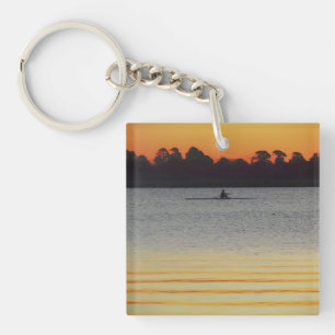Lake Wendouree Calm Before Nightfall Keychain