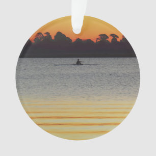 Lake Wendouree Calm Before Nightfall Ornament