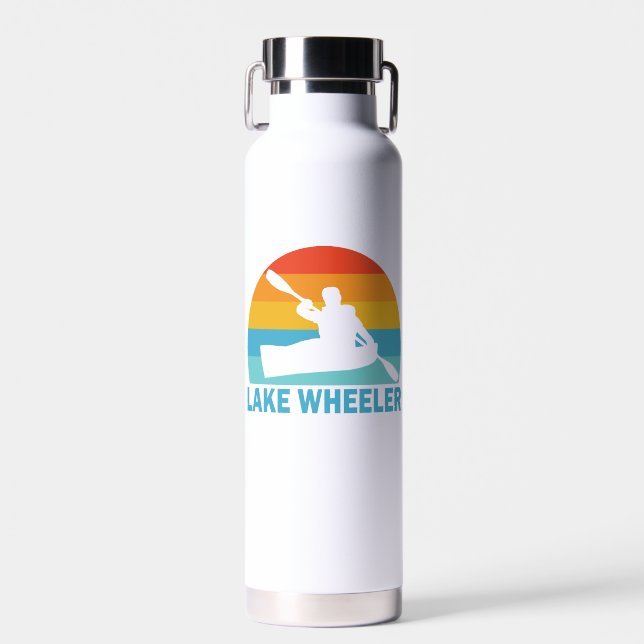 Lake Wheeler North Carolina Kayak Water Bottle (Front)