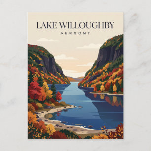 Lake Willoughby Vermont Postcard