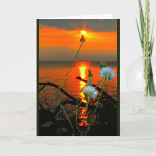 Lake Winnebago Sunset Any Occasion Card