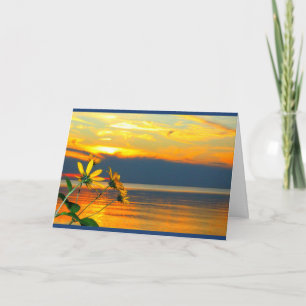 Lake Winnebago Sunset Any Occasion Card