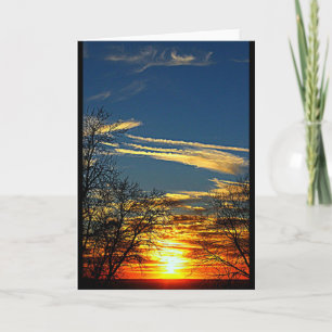 Lake Winnebago Sunset Any Occasion Greeting Card