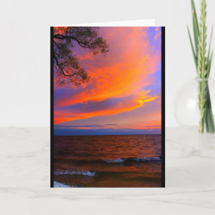 Lake Winnebago Sunset Toute carte d'occasion