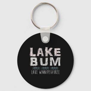 Lake Winnipesaukee Is For Relaxing! Summer Vacatio Keychain