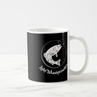 Lake Winnipesaukee New Hampshire Fishing Fish Boat Coffee Mug