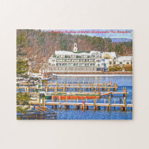 Lake Winnipesaukee New Hampshire. Jigsaw Puzzle