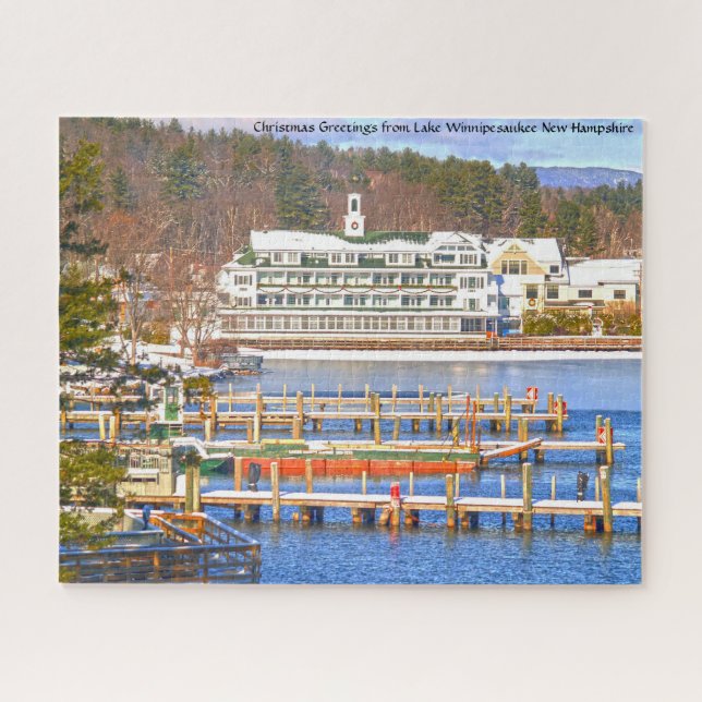 Lake Winnipesaukee New Hampshire. Jigsaw Puzzle (Horizontal)
