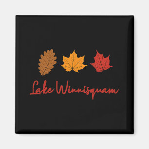 Lake Winnisquam Fall Foliage Autumn Leaf Ing Oak M Magnet
