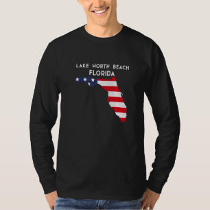 Lake Worth Beach Florida USA State America Travel T-Shirt