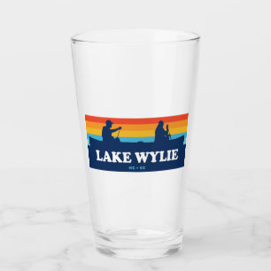 Lake Wylie North Carolina South Carolina Canoe Glass