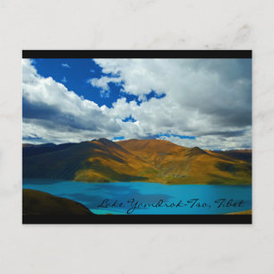 Lake Yamdrok- Tso in Tibet Postcard