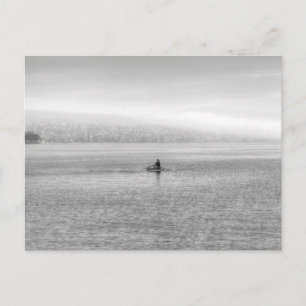 Lake Zurich Single Sculler Postcard