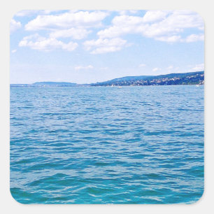 Lake Zurich Square Sticker