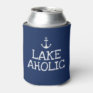 Lakeaholic Can Cooler Navy