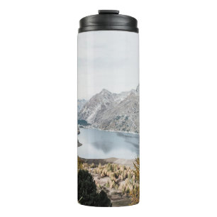 LAKED BETWEEN TWO MOUNTAINS THERMAL TUMBLER
