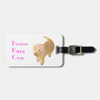 Lakeland terrier luggage tag