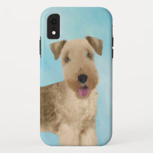 Lakeland Terrier Painting - Cute Original Dog Art iPhone XR Case
