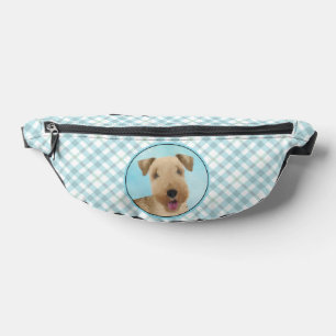 Lakeland Terrier Painting Cute Original Dog Art Fanny Pack