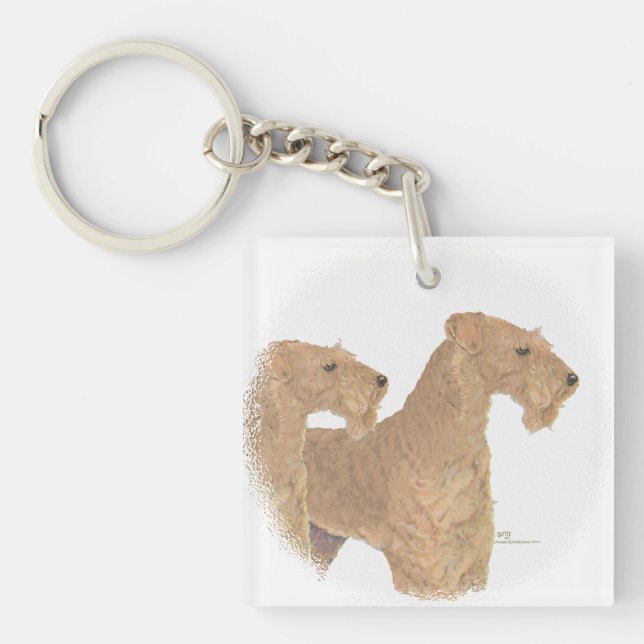 Lakeland Terriers Keychain (Front)