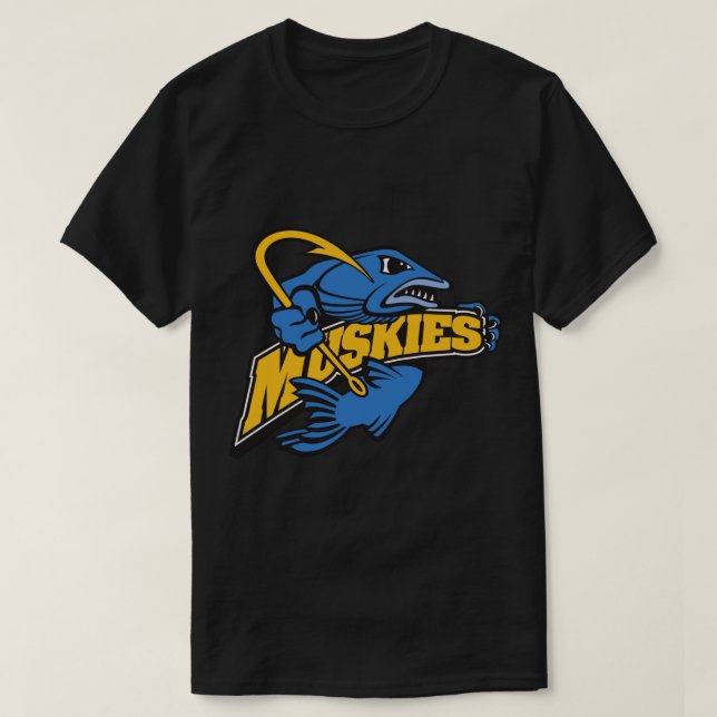 Lakeland University muskies Sticker T-Shirt (Design Front)