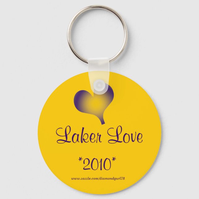 Laker Love Keychain (Front)