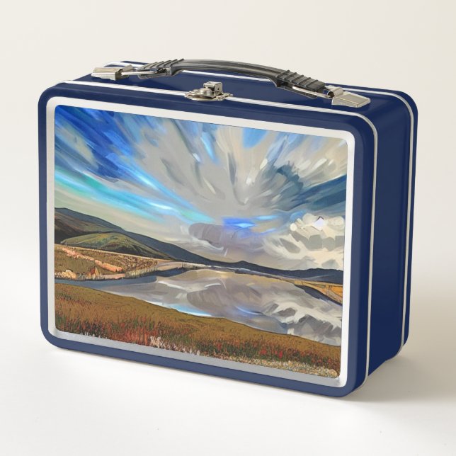 LAKES METAL LUNCH BOX (Front)